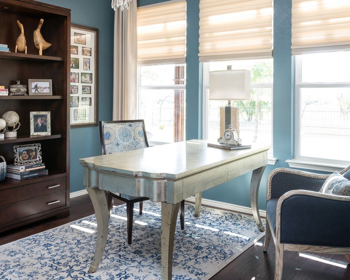 The home office should reflect your home's style.