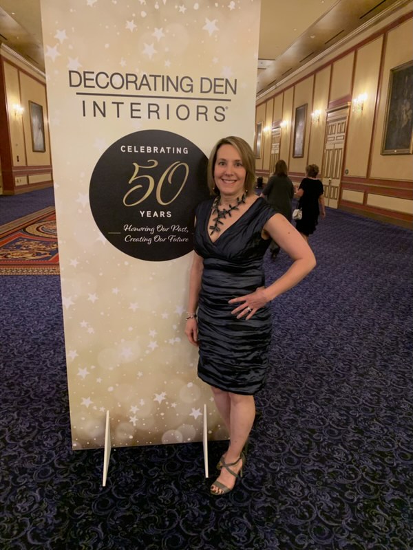 attending the 50th annual conference of decorating den interiors