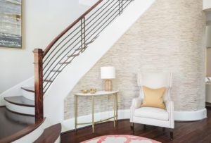 Swap out stairway railings or paint the wood to give an instant upgrade.