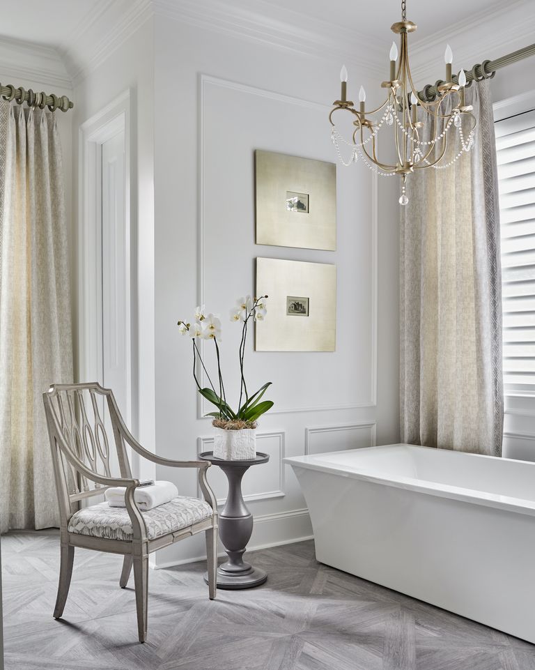 Interior designer Cassy Young can create a bathroom retreat in your own home.