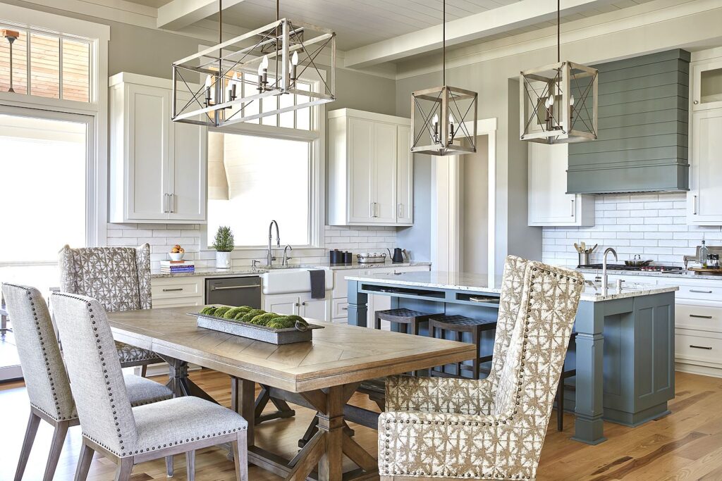 Cassy Young's award-winning kitchen and dining space.